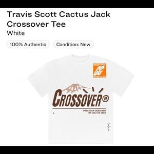Cactus Jack crossover Tee Size L
